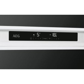 AEG SCE818E6NS Integrated 50/50 Frost Free Fridge Freezer with Sliding Door Fixing Kit - White - E Rated - 2